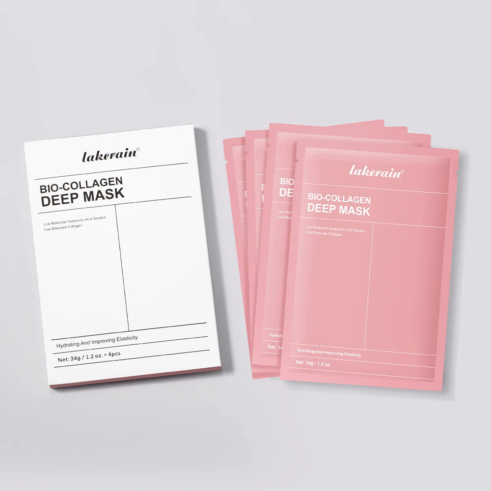 Bio Collagen Real Deep Mask Minimizing Firming Supplement Collagen Deep Hydration Pore Radiance Brighten Skin Skincare