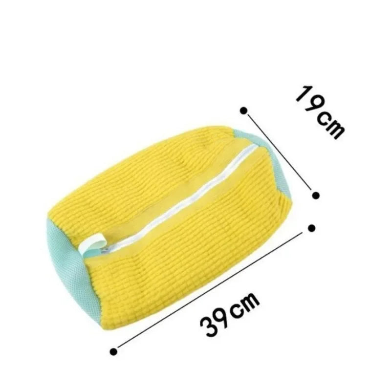 Washing Machine Bag Laundry Bags - Shoe with Zipper Non-Abrasive Shoe Protector Bags for Sneakers Travel Storage | Wearixx