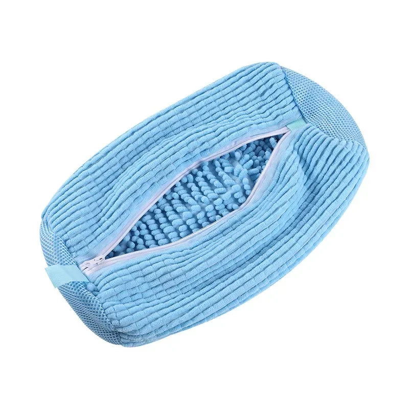 Washing Machine Bag Laundry Bags - Shoe with Zipper Non-Abrasive Shoe Protector Bags for Sneakers Travel Storage | Wearixx