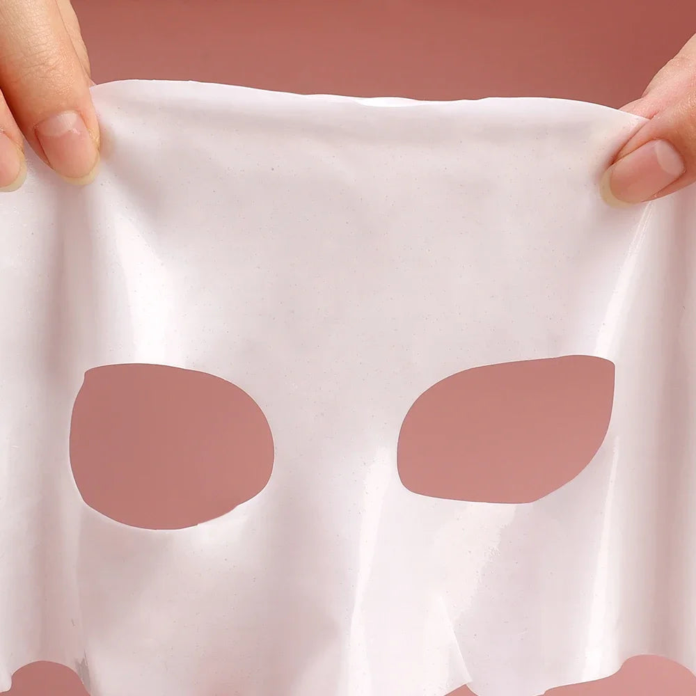 1/2/5/10Pcs Bio Collagen Face Mask Shrink Pores Deep Hydrating Moisturizing Split Mask Firming Nourish Brighten Facial Skin Care